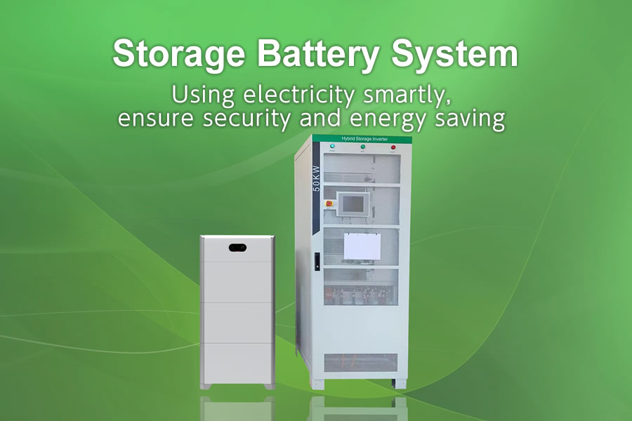 Order-made Storage Battery System - Using electricity smartly, ensure security and energy saving